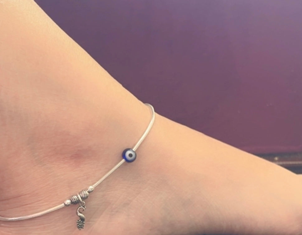 925 silver anklet