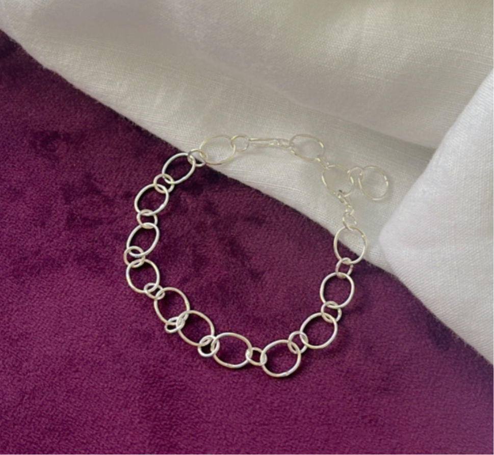 Loops Bracelet in 925 Silver