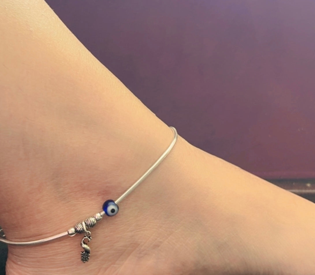 925 silver anklet