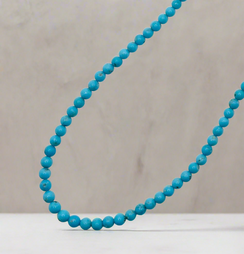 Turquoise Smooth Balls Necklace