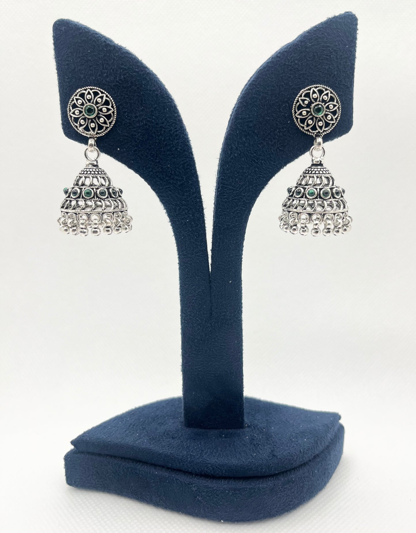 Antique jhumkis in 925 silver