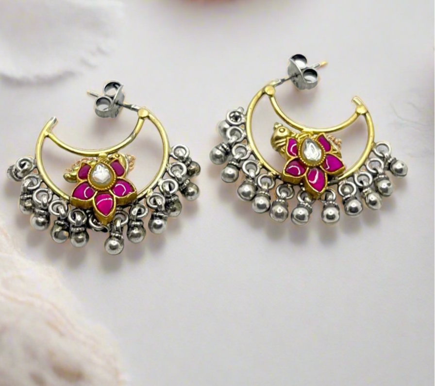 Antique earrings in 925 silver