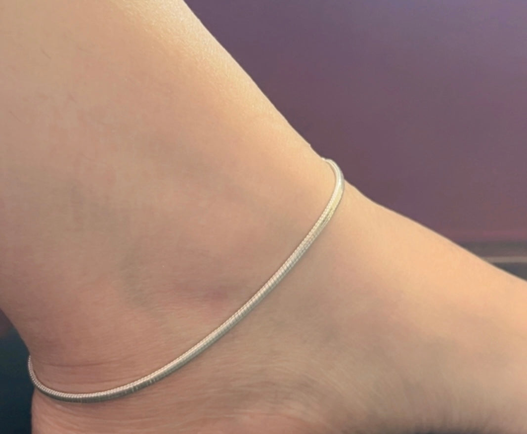 925 silver anklet