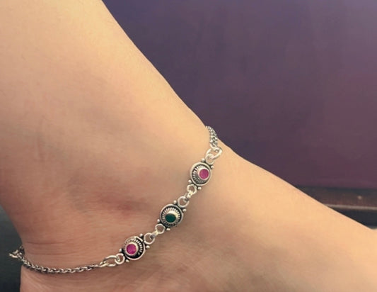 925 silver anklet